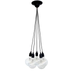 Κρεμαστό φωτιστικό KA-01 5/L BLACK CABLE