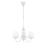 ΦΩΤΙΣΤΙΚΟ ΚΡΕΜΑΣΤΟ ΛΕΥΚΟ  TRIO  LIGHTING