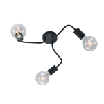 ΦΩΤΙΣΤΙΚΟ ΟΡΟΦΗΣ  ΜΑΥΡΟ TRIO LIGHTING