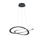 ΦΩΤΙΣΤΙΚΟ ΚΡΕΜΑΣΤΟ ΑΝΘΡΑΚΙ  TRIO  LIGHTING