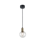 ΦΩΤΙΣΤΙΚΟ ΚΡΕΜΑΣΤΟ ΜΑΥΡΟ TRIO  LIGHTING