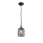 ΦΩΤΙΣΤΙΚΟ ΚΡΕΜΑΣΤΟ ΜΑΥΡΟ TRIO  LIGHTING