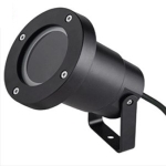 SPOT FLASH ΜΑΥΡΟ IP65 GU10 MAX 7W ΚΙΝΗΤΟ