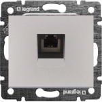 ΠΡΙΖΑ ΤΗΛ. RJ11 ΝΙΚΕΛ  LEGRAND