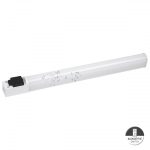 ΓΡΑΜΜΙΚΟ LED 10W 4000Κ ΑΛ/ΝΙΟ ΛΕΥΚΟ