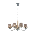 ΦΩΤΙΣΤΙΚΟ ΚΡΕΜΑΣΤΟ ΓΚΡΙ    TRIO  LIGHTING