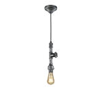 ΦΩΤΙΣΤΙΚΟ ΚΡΕΜΑΣΤΟ ΓΚΡΙ   TRIO  LIGHTING