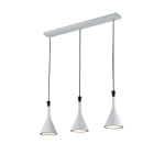 ΦΩΤΙΣΤΙΚΟ ΚΡΕΜΑΣΤΟ ΛΕΥΚΟ TRIO  LIGHTING