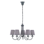 ΦΩΤΙΣΤΙΚΟ ΚΡΕΜΑΣΤΟ ΓΚΡΙ   TRIO  LIGHTING