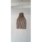 Μονόφωτο φωτιστικό Φυσικο/Μαυρο baboo