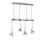 ΦΩΤΙΣΤΙΚΟ ΚΡΕΜΑΣΤΟ ΝΙΚΕΛ   TRIO  LIGHTING