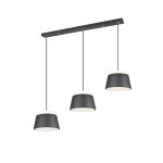 ΦΩΤΙΣΤΙΚΟ ΚΡΕΜΑΣΤΟ ΜΑΥΡΟ   TRIO  LIGHTING