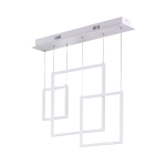 ΦΩΤΙΣΤΙΚΟ ΚΡΕΜΑΣΤΟ ΛΕΥΚΟ   TRIO  LIGHTING