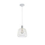 ΦΩΤΙΣΤΙΚΟ ΚΡΕΜΑΣΤΟ ΛΕΥΚΟ   TRIO  LIGHTING
