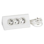 ΠΟΛΥΠΡΙΖΟ TABLET 3ΘΕΣ+2USB  ΛΕΥΚΟ LEGRAND