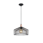 ΦΩΤΙΣΤΙΚΟ ΚΡΕΜΑΣΤΟ ΜΑΥΡΟ  TRIO  LIGHTING