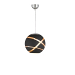 ΦΩΤΙΣΤΙΚΟ ΚΡΕΜΑΣΤΟ ΜΑΥΡΟ  TRIO  LIGHTING