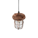ΦΩΤΙΣΤΙΚΟ ΚΡΕΜΑΣΤΟ ΧΑΛΚΟΣ TRIO  LIGHTING
