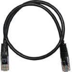 ΚΑΛΩΔΙΟ UTP CAT5E  ΜΑΥΡΟ ADELEQ 10Μ