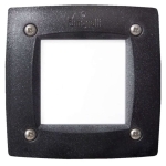 LETI 100 SQUARE  BLACK FUMAGALLI