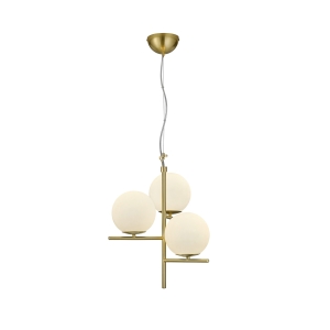 ΦΩΤΙΣΤΙΚΟ ΚΡΕΜΑΣΤΟ ΧΡΥΣΟ TRIO  LIGHTING