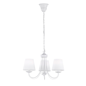 ΦΩΤΙΣΤΙΚΟ ΚΡΕΜΑΣΤΟ ΛΕΥΚΟ  TRIO  LIGHTING