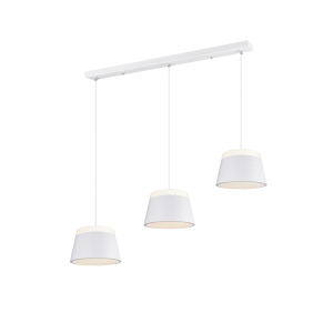 ΦΩΤΙΣΤΙΚΟ ΚΡΕΜΑΣΤΟ ΛΕΥΚΟ  TRIO  LIGHTING