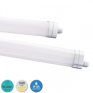 ΓΡΑΜΜΙΚΟ LED 18W 4000Κ ΠΛΑΣΤΙΚΟ ΛΕΥΚΟ