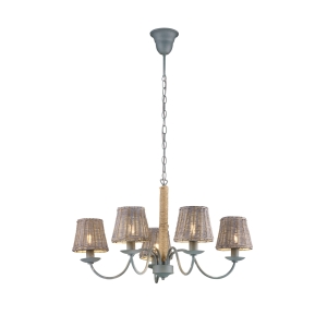 ΦΩΤΙΣΤΙΚΟ ΚΡΕΜΑΣΤΟ ΓΚΡΙ    TRIO  LIGHTING