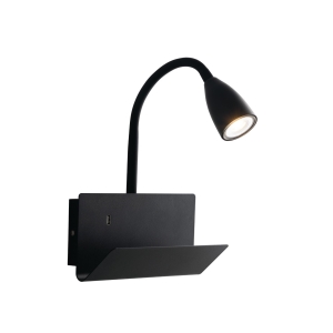 ΑΠΛΙΚΑ-ΡΑΦΙ ΜΕ USB ΜΑΥΡΟ   DESIGN