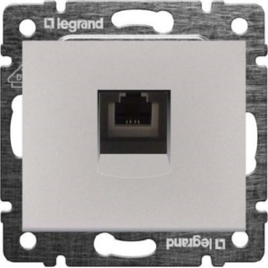 ΠΡΙΖΑ ΤΗΛ. RJ11 ΝΙΚΕΛ  LEGRAND