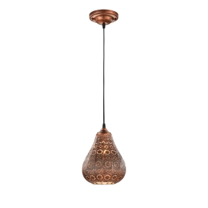 ΦΩΤΙΣΤΙΚΟ ΚΡΕΜΑΣΤΟ ΜΠΡΟΝΖΕ   TRIO  LIGHTING