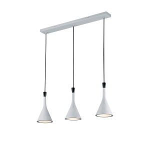 ΦΩΤΙΣΤΙΚΟ ΚΡΕΜΑΣΤΟ ΛΕΥΚΟ TRIO  LIGHTING