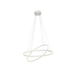 ΦΩΤΙΣΤΙΚΟ ΚΡΕΜΑΣΤΟ ΛΕΥΚΟ TRIO  LIGHTING
