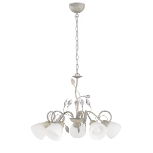 ΦΩΤΙΣΤΙΚΟ ΚΡΕΜΑΣΤΟ ΓΚΡΙ   TRIO  LIGHTING