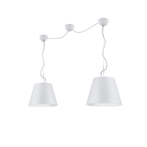 ΦΩΤΙΣΤΙΚΟ ΚΡΕΜΑΣΤΟ ΛΕΥΚΟ TRIO  LIGHTING