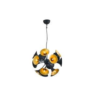 ΦΩΤΙΣΤΙΚΟ ΚΡΕΜΑΣΤΟ ΜΑΥΡΟ   TRIO  LIGHTING