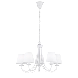 ΦΩΤΙΣΤΙΚΟ ΚΡΕΜΑΣΤΟ ΛΕΥΚΟ   TRIO  LIGHTING