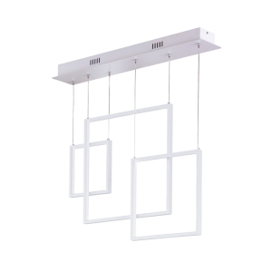 ΦΩΤΙΣΤΙΚΟ ΚΡΕΜΑΣΤΟ ΛΕΥΚΟ   TRIO  LIGHTING