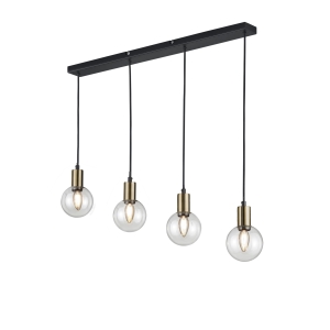 ΦΩΤΙΣΤΙΚΟ ΚΡΕΜΑΣΤΟ ΜΑΥΡΟ  TRIO  LIGHTING