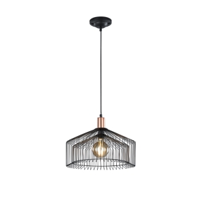 ΦΩΤΙΣΤΙΚΟ ΚΡΕΜΑΣΤΟ ΜΑΥΡΟ  TRIO  LIGHTING