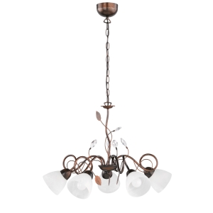 ΦΩΤΙΣΤΙΚΟ ΚΡΕΜΑΣΤΟ ΧΑΛΚΟΣ  TRIO  LIGHTING