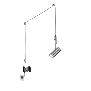 ΦΩΤΙΣΤΙΚΟ ΚΡΕΜΑΣΤΟ ΠΡΙΖΑΣ ΓΚΡΙ   TRIO  LIGHTING