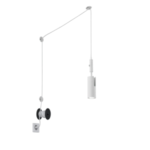 ΦΩΤΙΣΤΙΚΟ ΚΡΕΜΑΣΤΟ ΠΡΙΖΑΣ ΛΕΥΚΟ  TRIO  LIGHTING