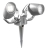 MINITOMMY 2L SPIKE WHITE-GREY FUMAGALLI