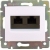 ΠΡΙΖΑ RJ45 CAT6 UTP ΔΙΠΛΗ LEGRAND