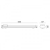 ΓΡΑΜΜΙΚΟ LED 6,4W 4000Κ ΑΛ/ΝΙΟ ΛΕΥΚΟ