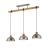 ΦΩΤΙΣΤΙΚΟ ΚΡΕΜΑΣΤΟ ΝΙΚΕΛ  TRIO  LIGHTING