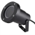 SPOT FLASH ΜΑΥΡΟ IP65 GU10 MAX 7W ΚΙΝΗΤΟ