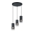 ΦΩΤΙΣΤΙΚΟ ΚΡΕΜΑΣΤΟ ΜΑΥΡΟ  TRIO  LIGHTING